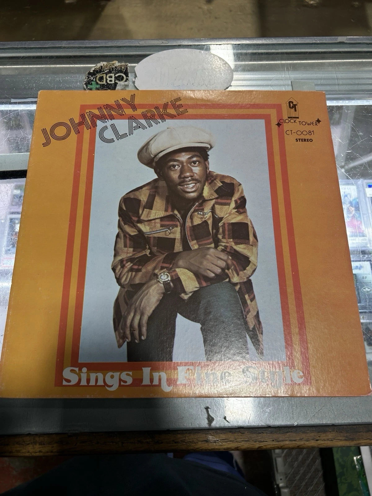 LP JOHNNY CLARKE Sings In Fine Style CT0081 Clocktower nm
