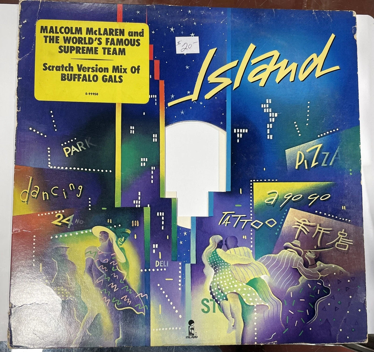 Malcolm McLaren and The World's Famous Supreme Team-Buffalo Gals-Lp-1982