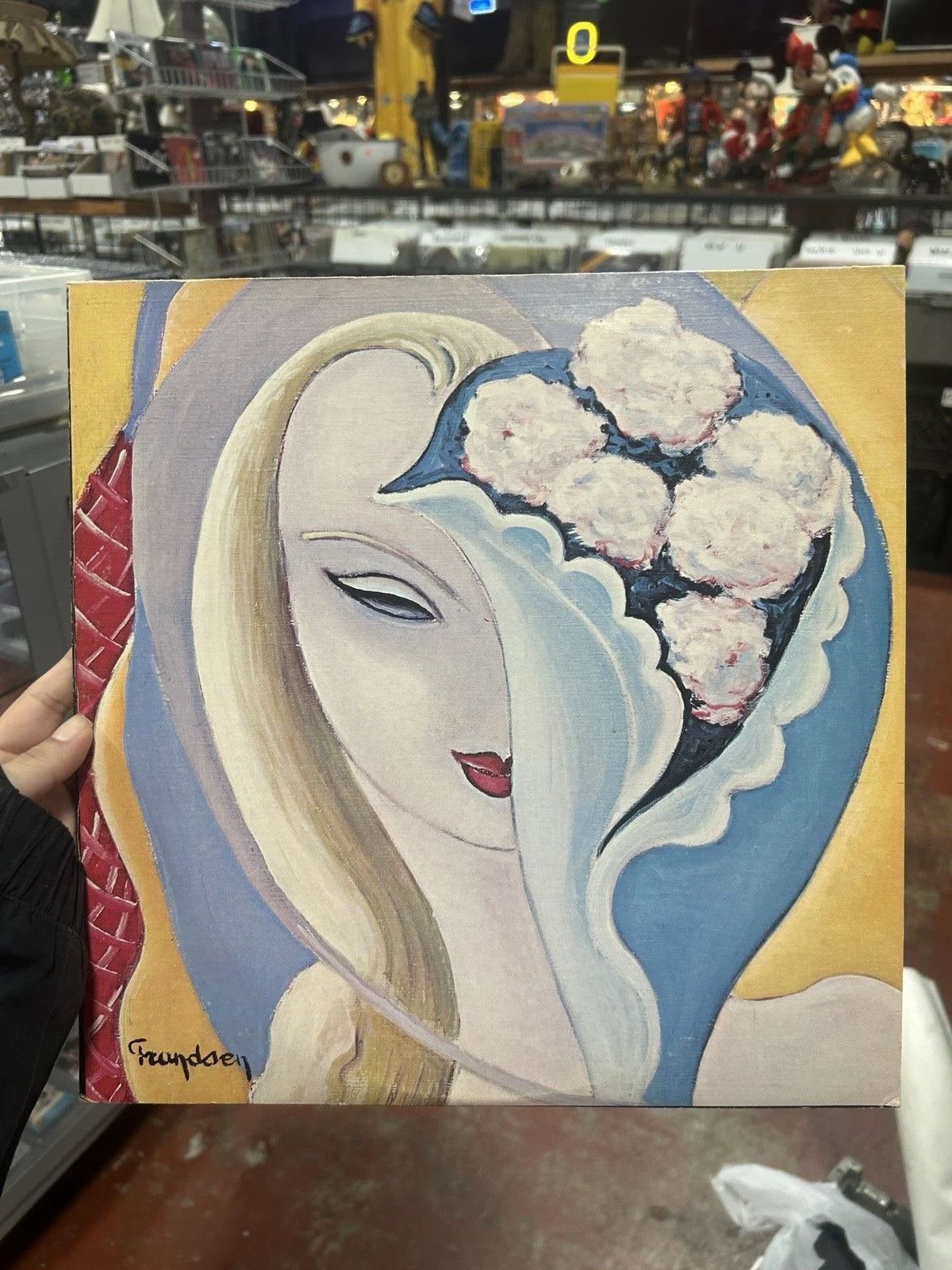 1970 Derek & The Dominos – Layla Vinyl Record 2LP – PD 2 3501-1 vg+