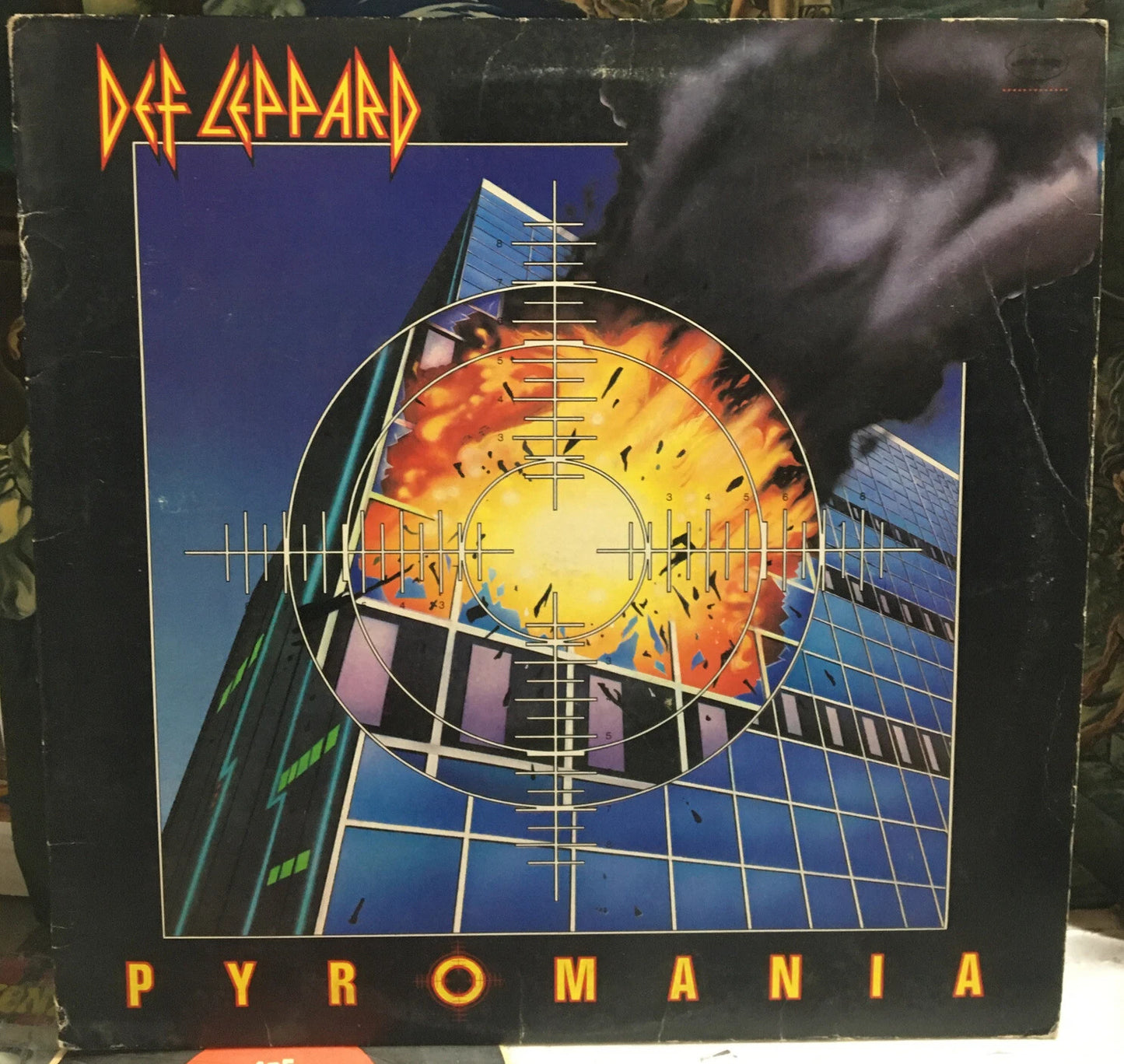Def Leppard Pyromania Record 810308-1M-1 26