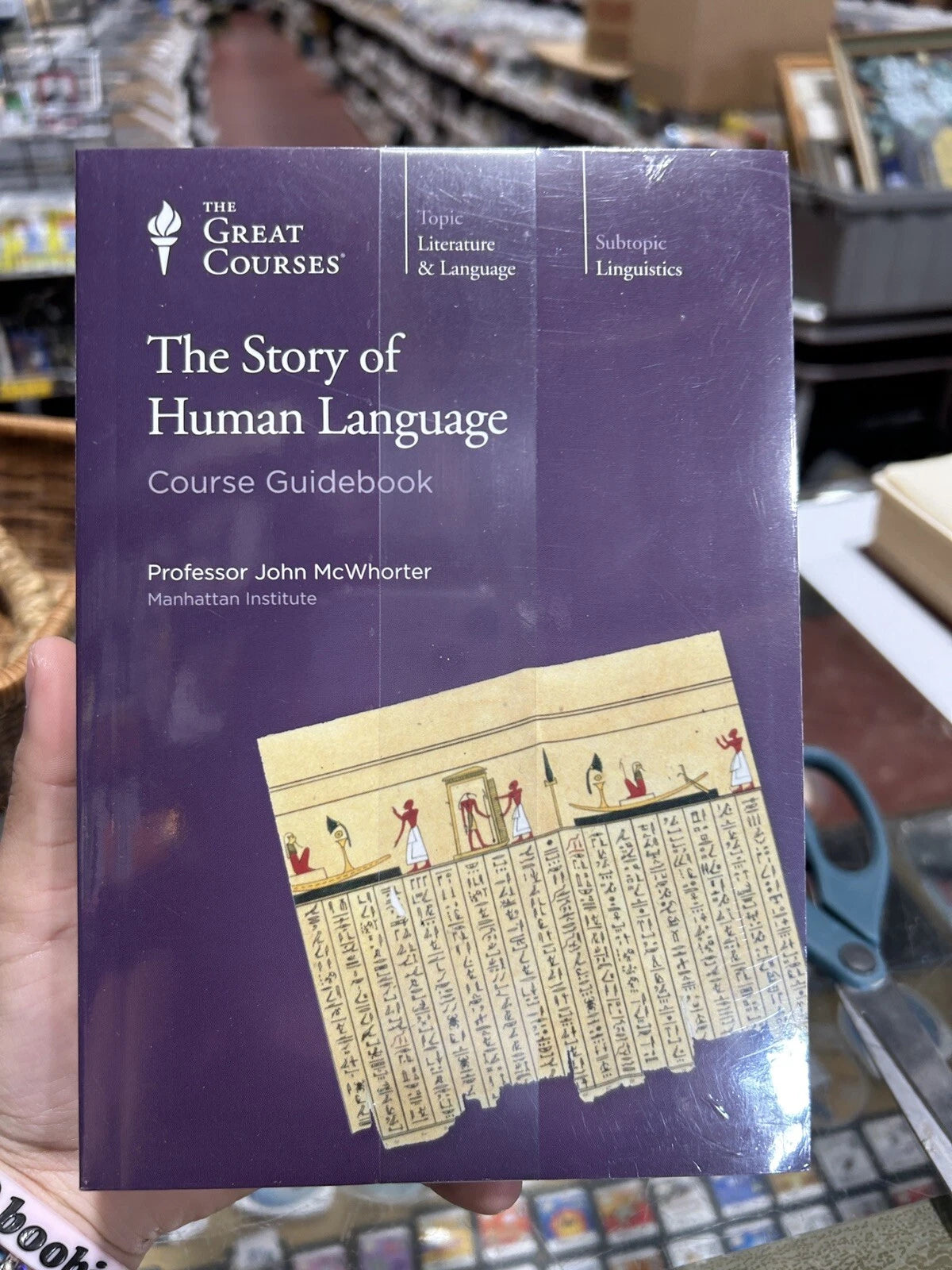 Great Courses The Story of Human Language 6- DVD Set W/Course book