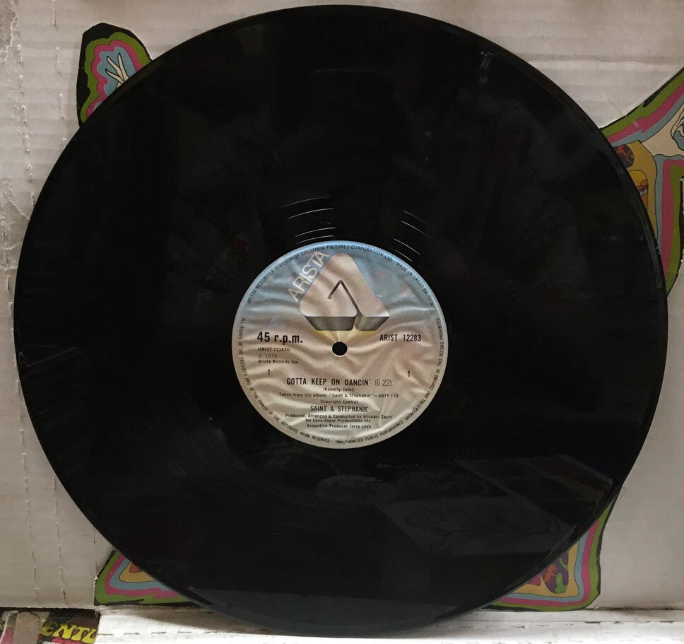 Saint & Stephanie Gotta Keep On Dancin’ 12” UK Record ARTIST12283