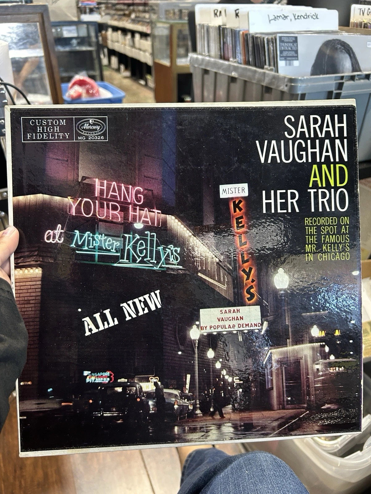 Sarah Vaughan at Mister Kelly’s Lp
