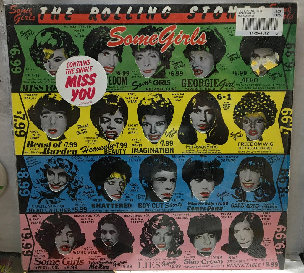 The Rolling Stones Some Girls Record COC39108 RI-Richmond Pressing