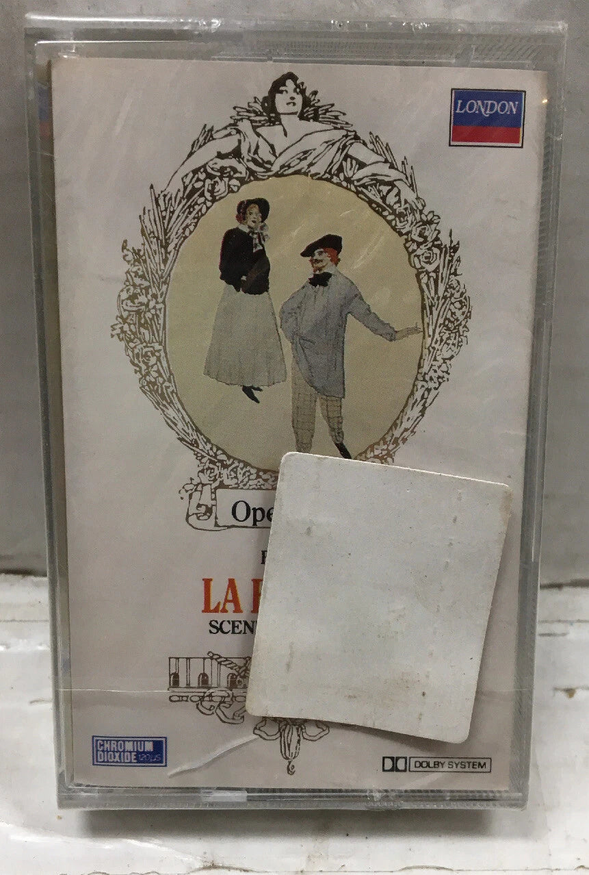 Puccini La Boheme Scenes And Arias Sealed Cassette
