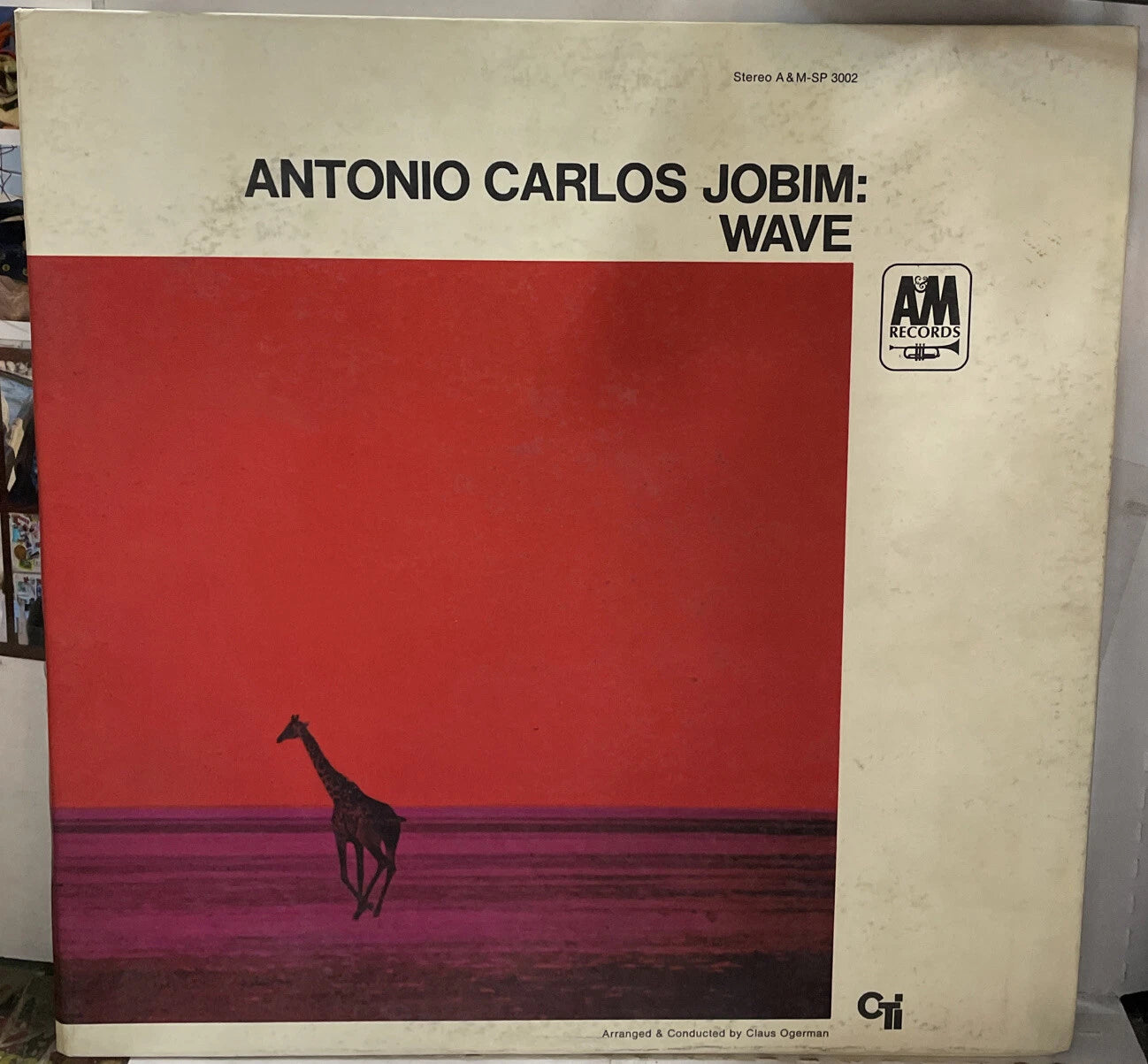 Antonio Carlos Jobim Wave Record SP-3002