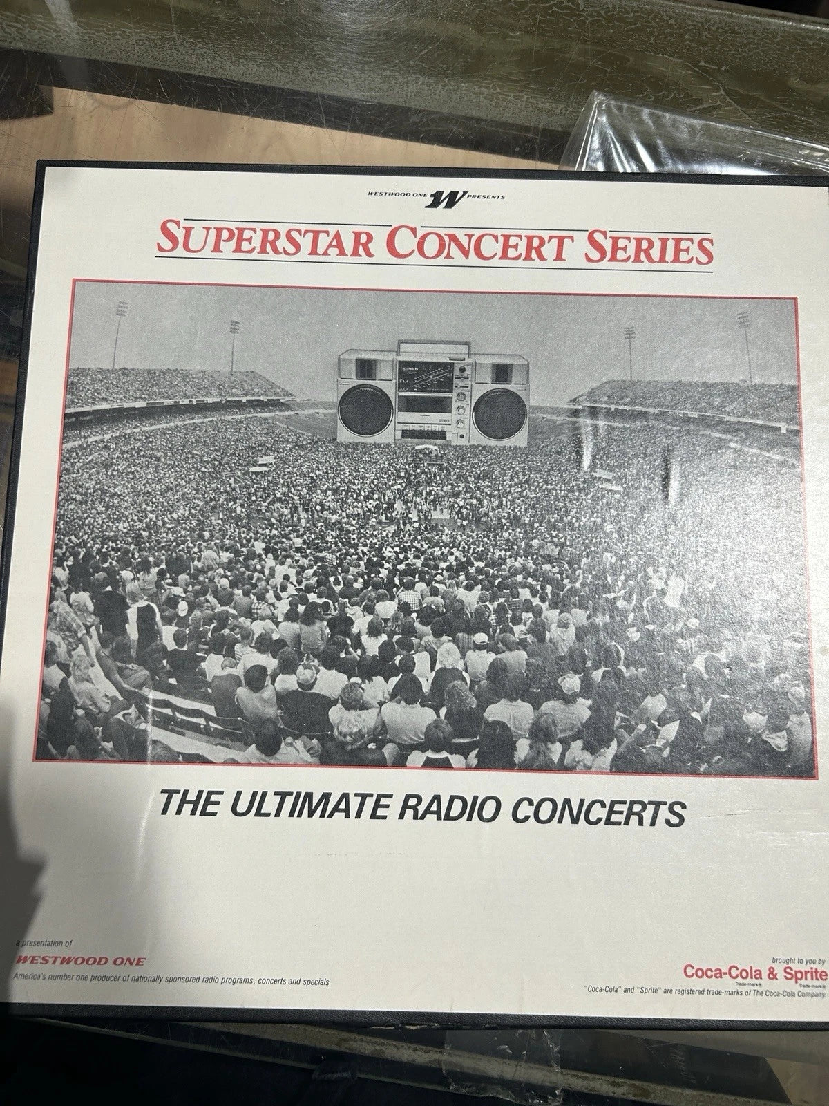 Superstar Concert Westwood One Radio LP Box w Que clapton beck winwood ss-84