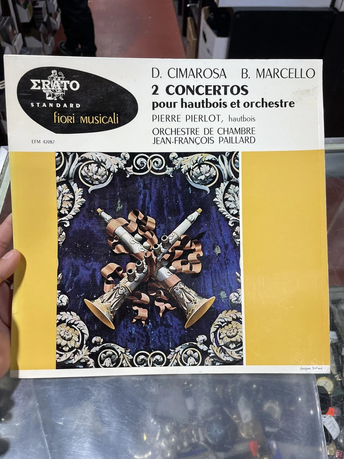 Erato Fiori Musicali EFM 42087 D. Cimarosa B. Marcella 10” LP
