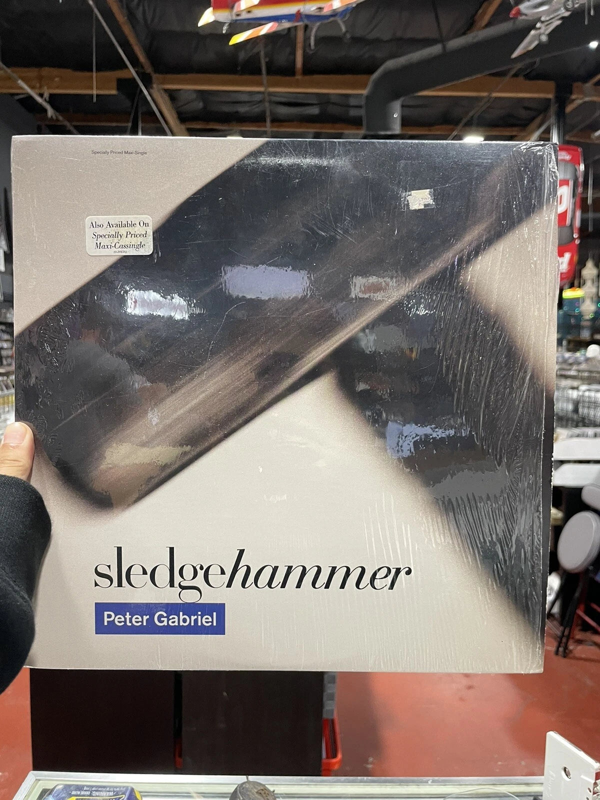 PETER GABRIEL: sledgehammer GEFFEN 12" Single 45 RPM vg++