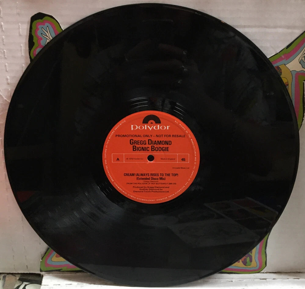 Bionic Boogie Cream 12” UK Promo Record PRO066