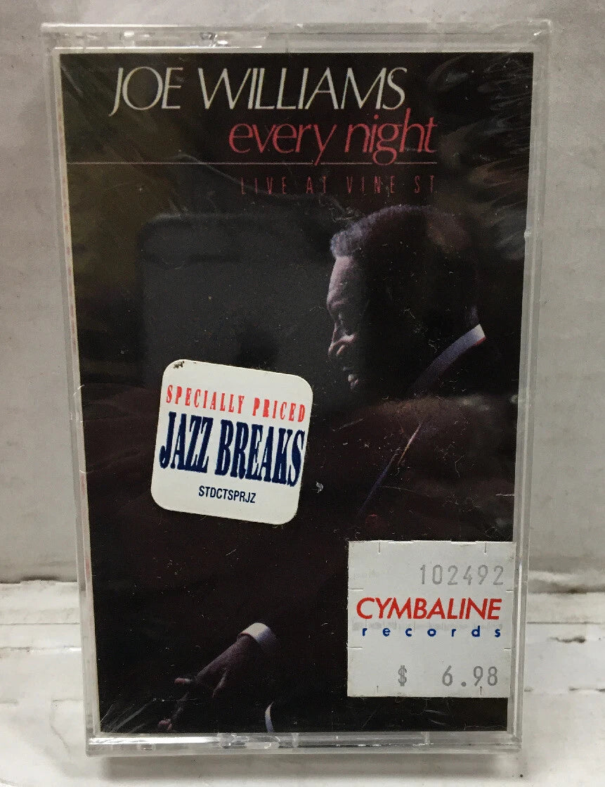 Joe Williams Every Night Live At Vine St. Sealed Cassette