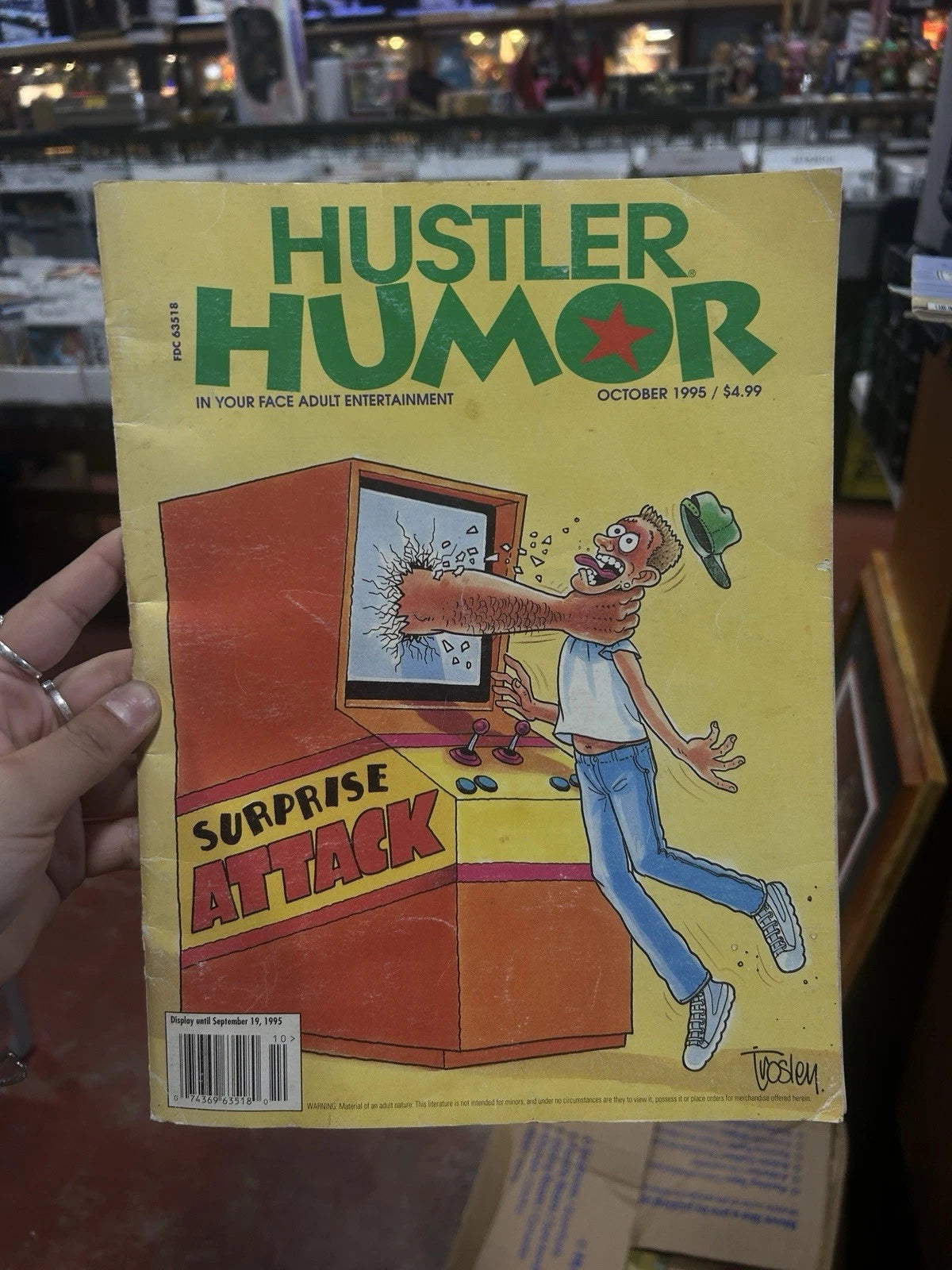 Hustler Humor Oct. 1995