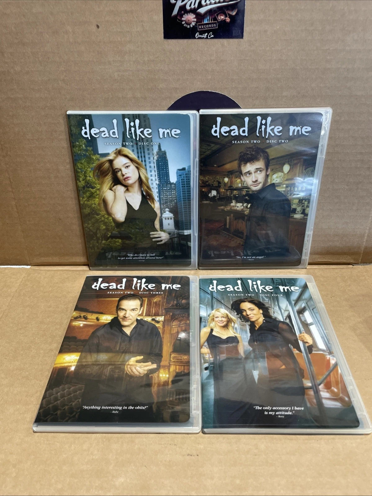 Dead Like Me, Seasons 1 & 2 DVD Sets Lot Of 2