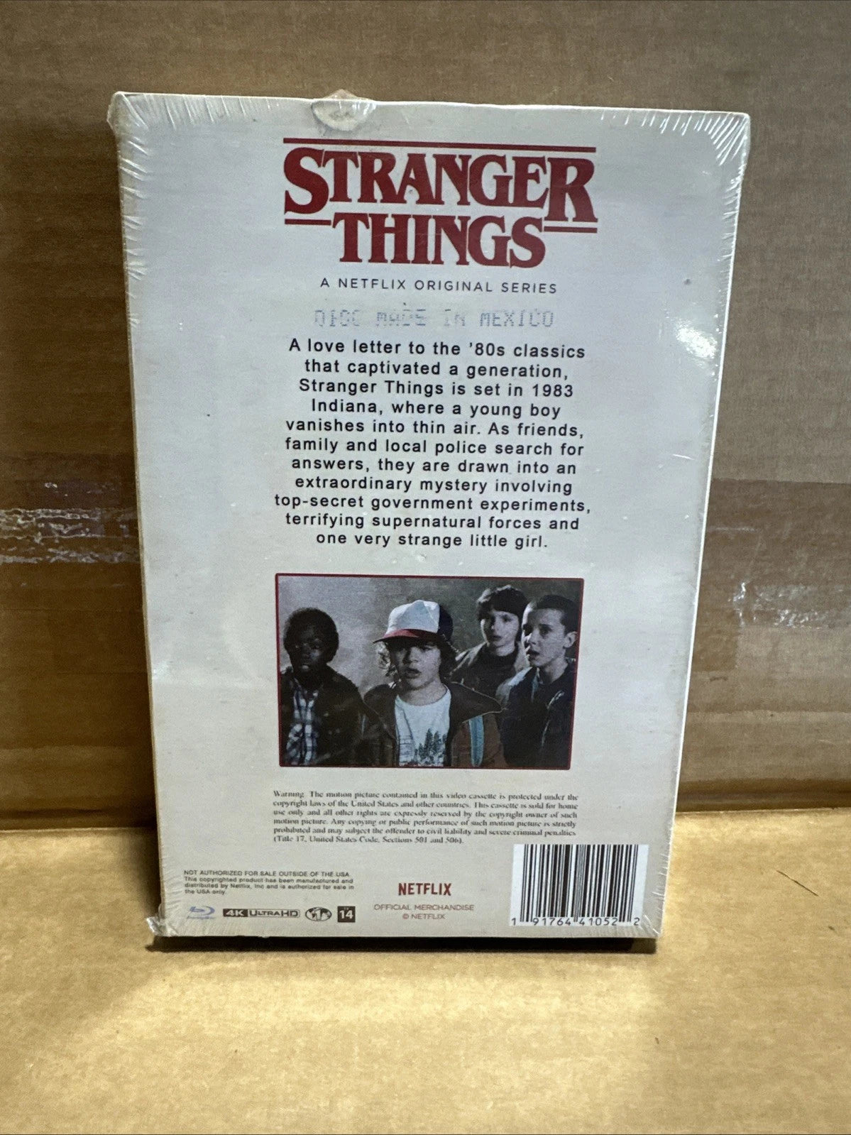 Stranger Things Season 1 One 4k Ultra HD Blu Ray Target Edition Brand New
