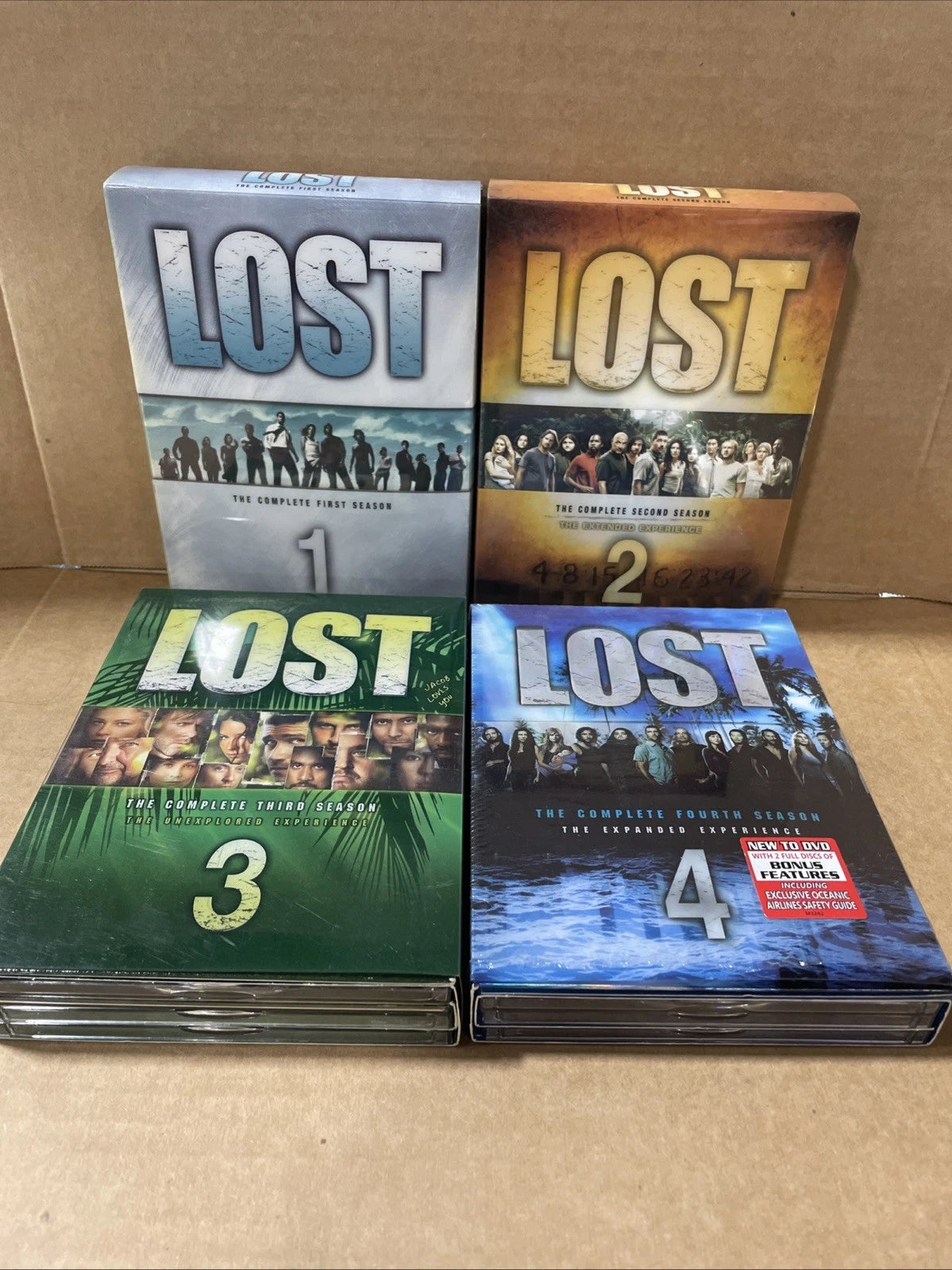 Lost TV Show Season 1-4 Excellent Condition