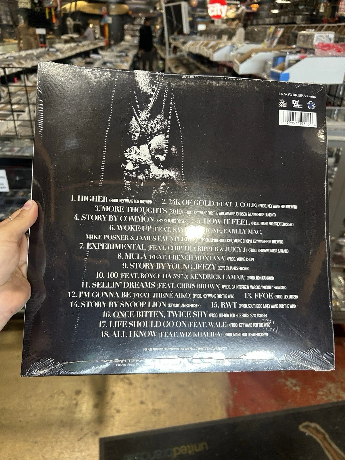 Big Sean Detroit Mixtape Lp Limited RSD 2026 New