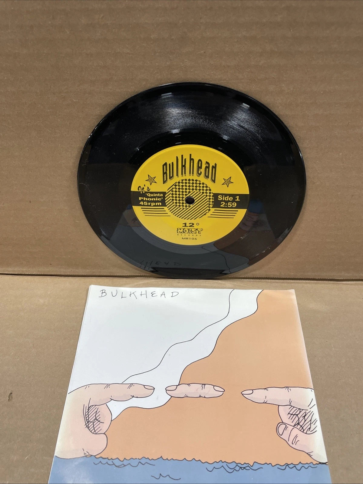 Bulkhead 12/Leaves In Virginia Moist Records 45RPM W Picture Disk