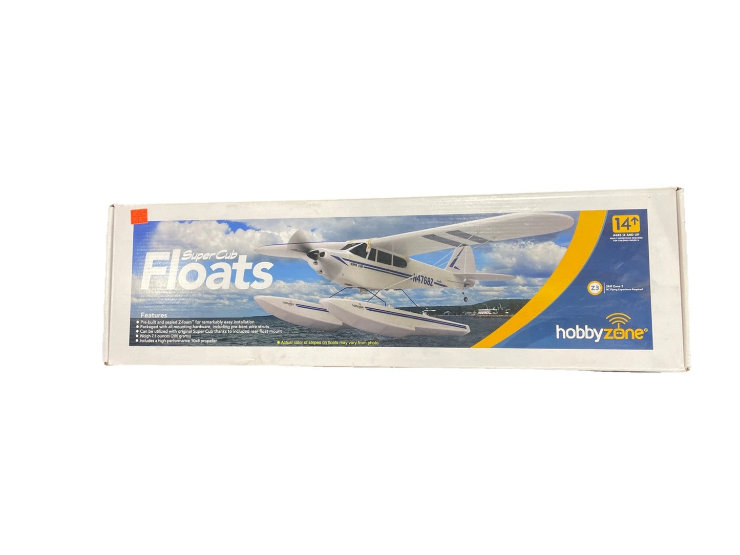 HobbyZone RC Airplane Float Set Super Cub LP Carbon Cub S+ Valiant HBZ7390