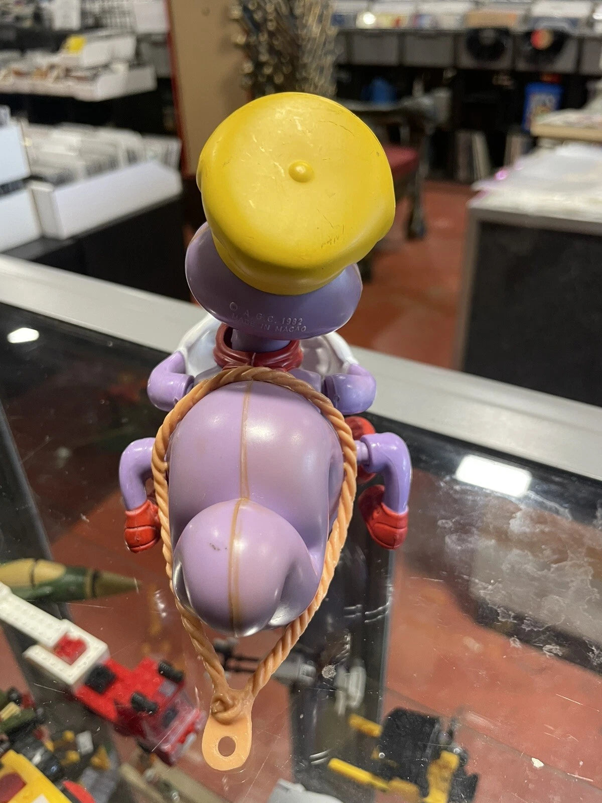 Vintage 1982 Strawberry Shortcake Purple Berry Busy Bug Caterpillar