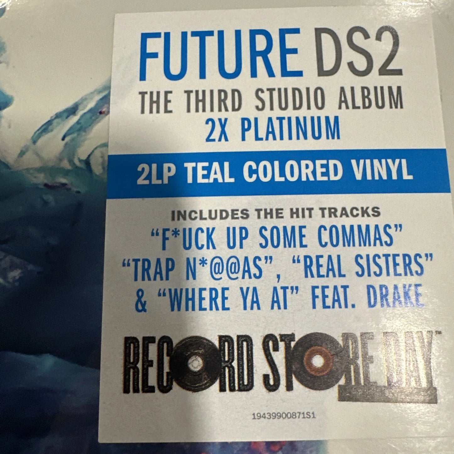 Future - DS2 2-LP Record Store Day Teal **sealed**