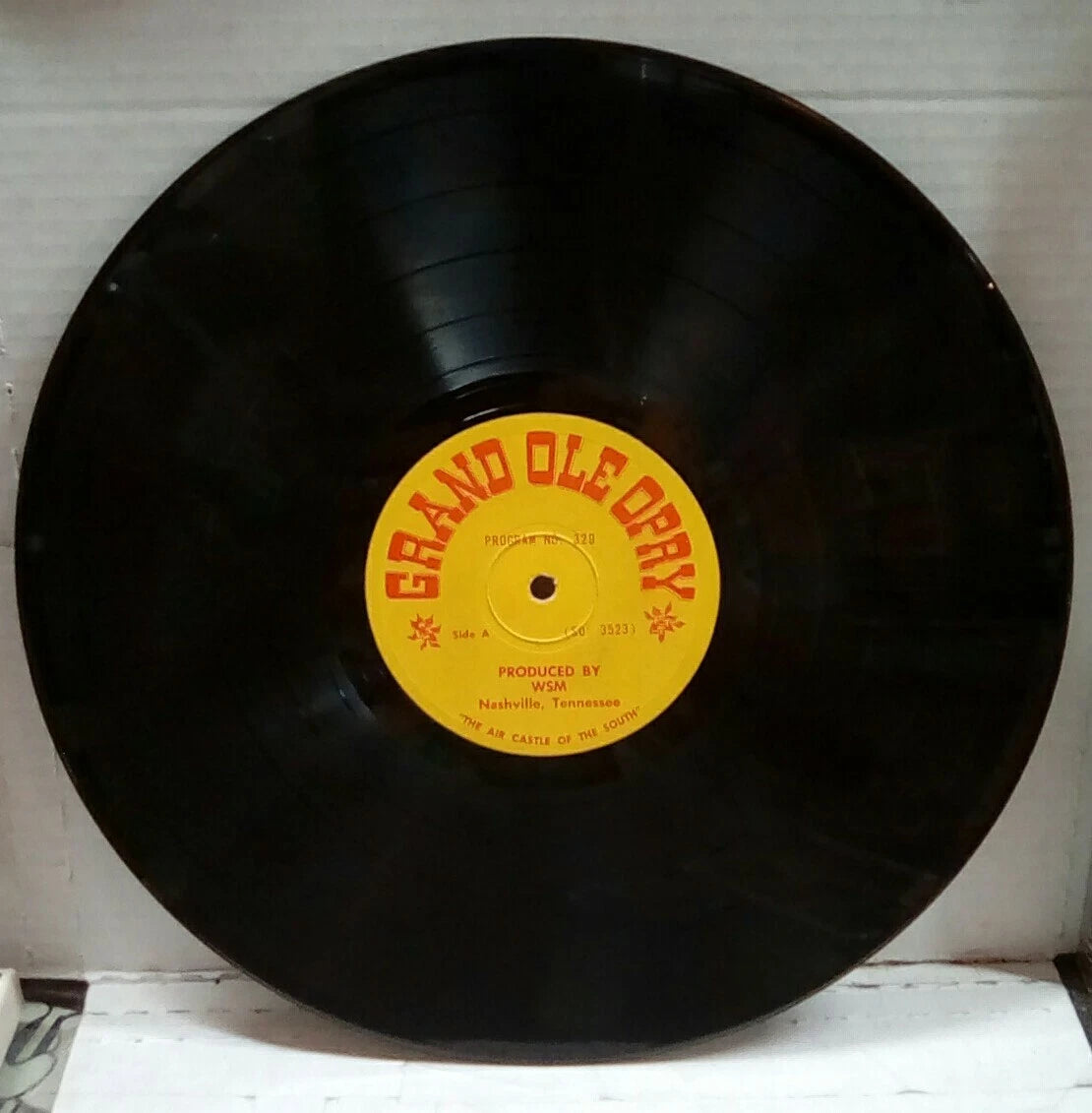 Grand Ole Opry Program NO.329 Record June Carter, Hank Locklin, Skeeter DavisEtc