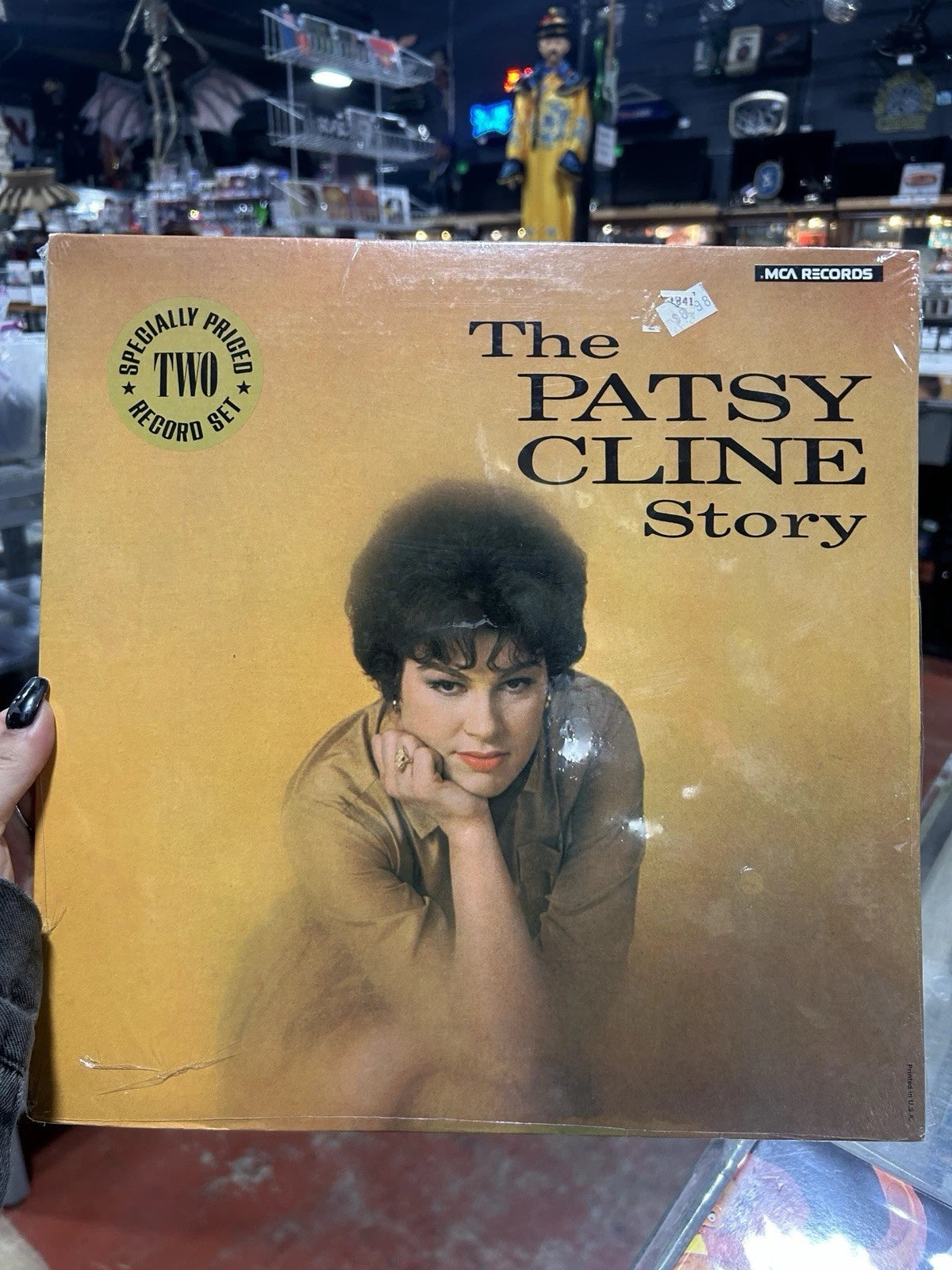 Patsy Cline: The Patsy Cline Story MCA2-4038 vinyl record 2LP 1980 sealed mint