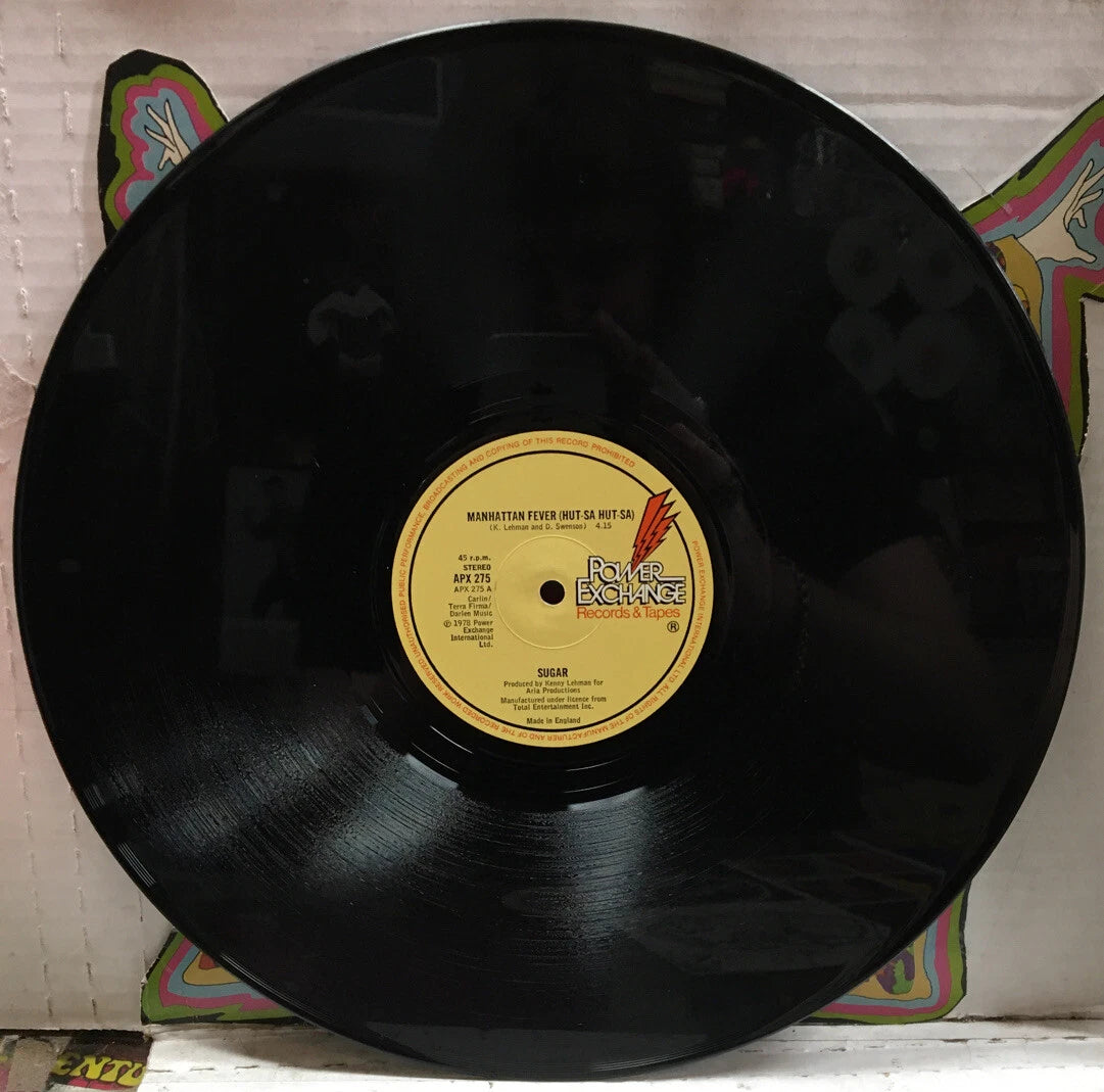 Sugar Manhattan Fever/Ocho Rios UK 12” Record Single APX275