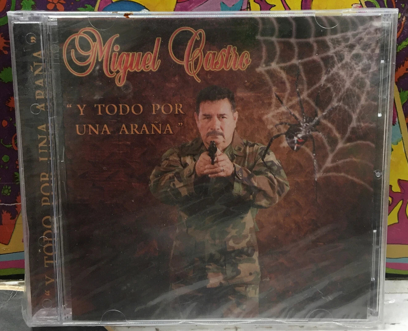 Miguel Castro “Y Todo Por Una Arana” Sealed Mexico Import CD