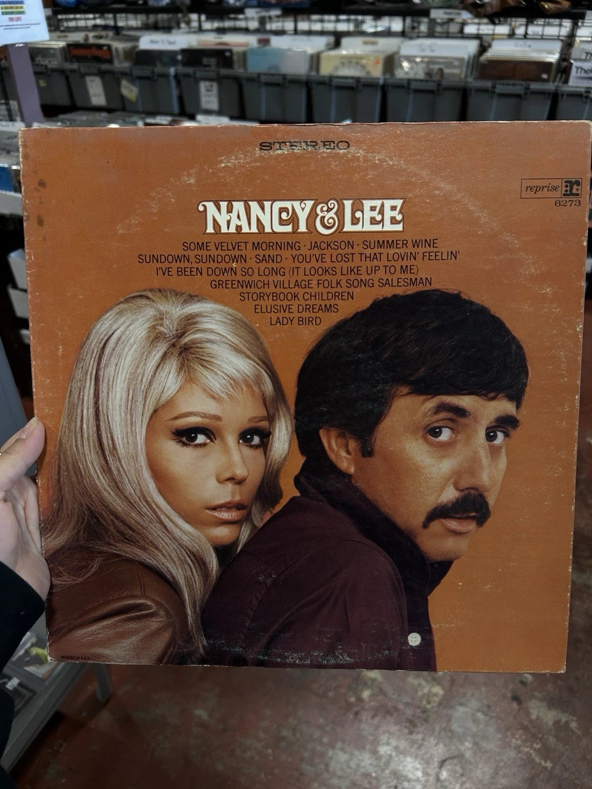 Nancy Sinatra & Lee Hazlewood Nancy & Lee Reprise (RS 6273) 1968 Vinyl LP vg+