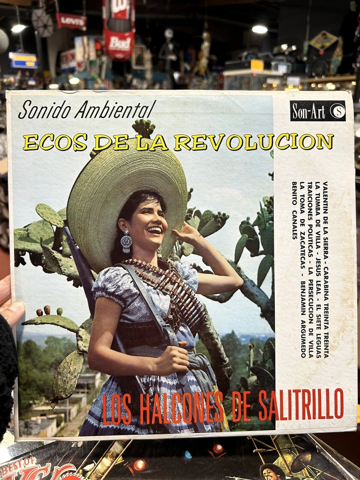 Los Halcones Del Salitrillo Lp Musica Mexicana Ranchero De Revolucion Norteño.