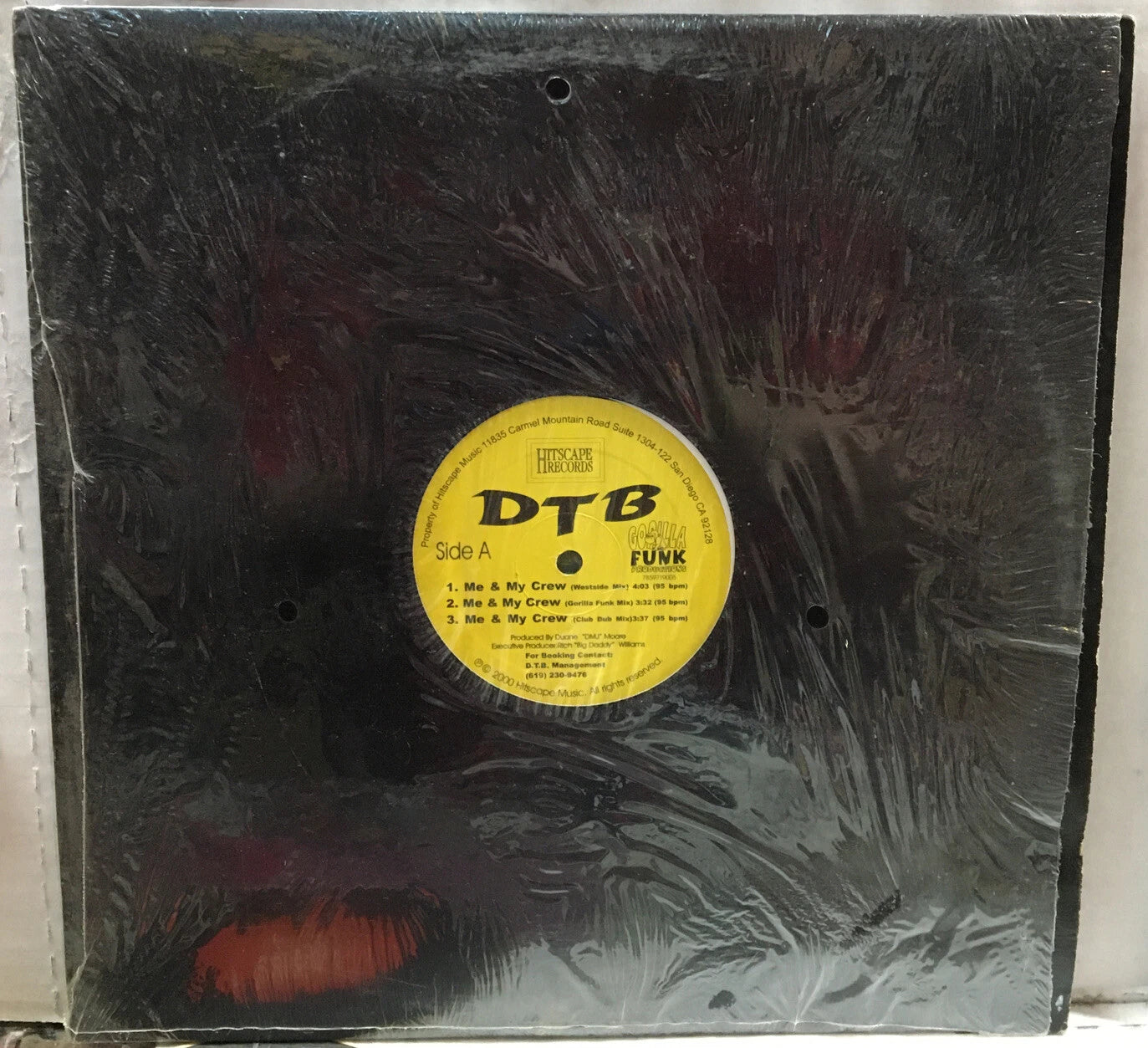 DTB Me & My Crew 12” EP Record 7859719005