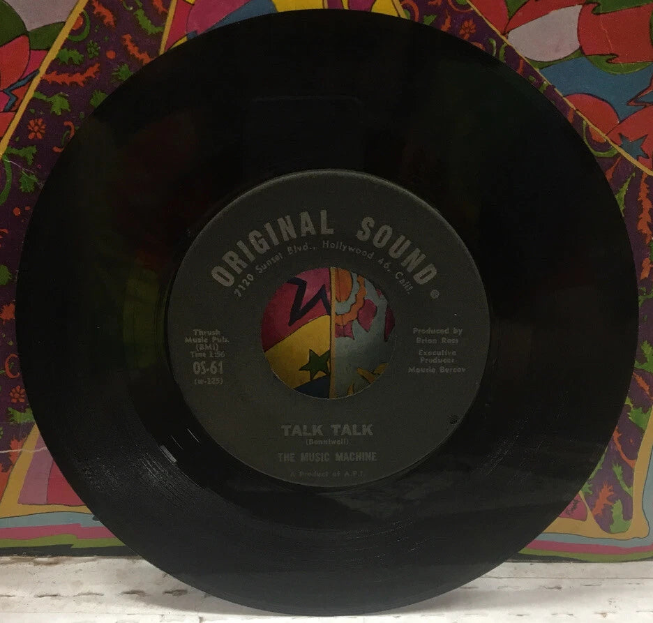 The Music Machine Talk Talk 7” Single OS-61