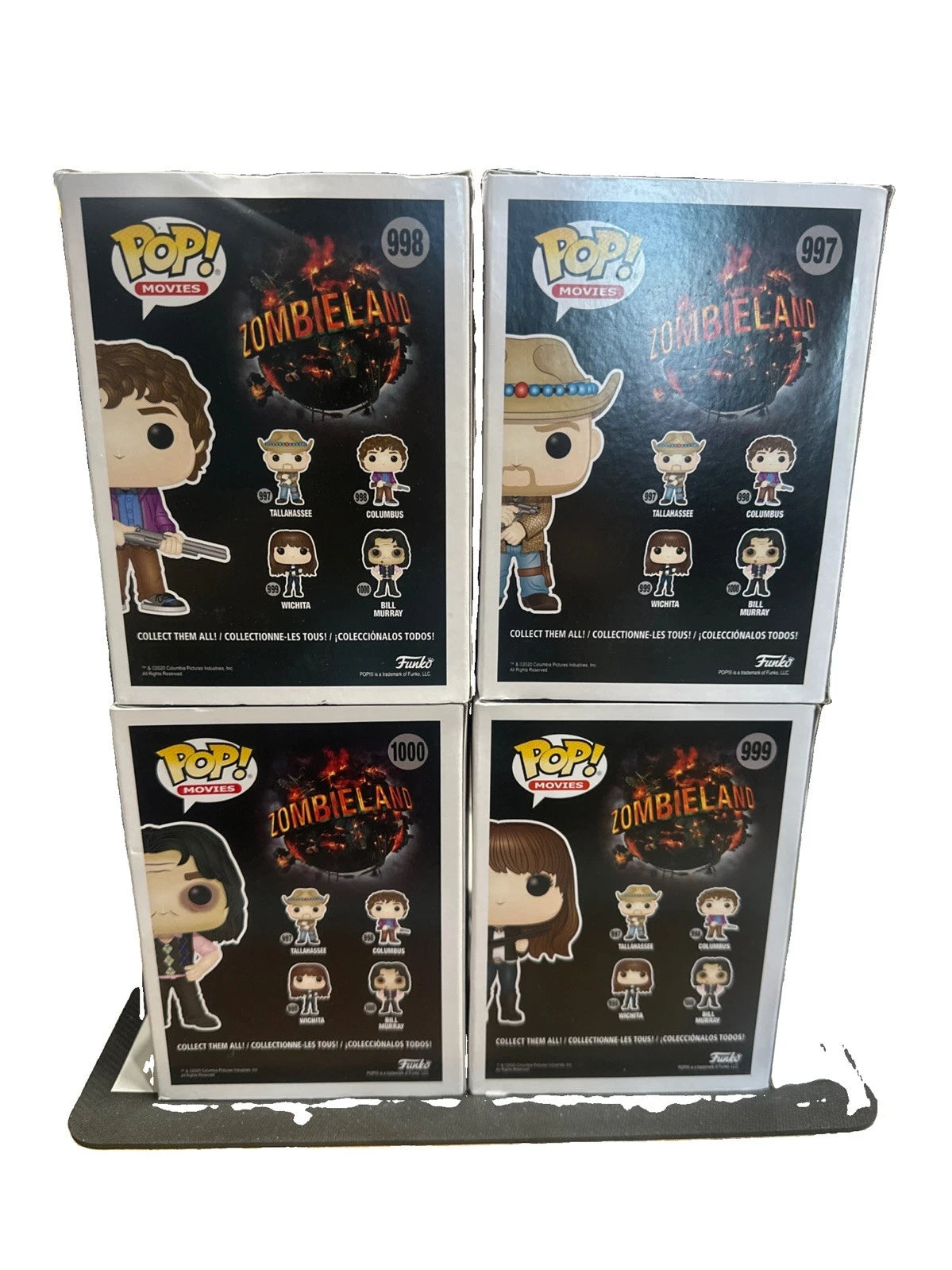 Funko Pop! Vinyl Zombieland Lot Of 4