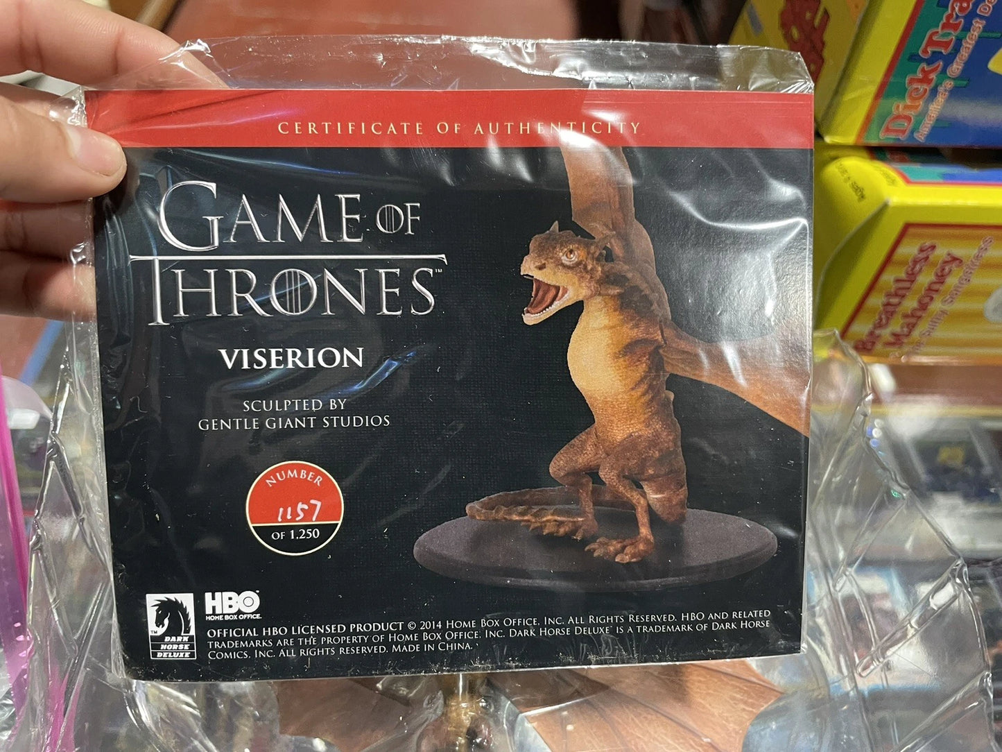 Game of Thrones Viserion Statue Figure