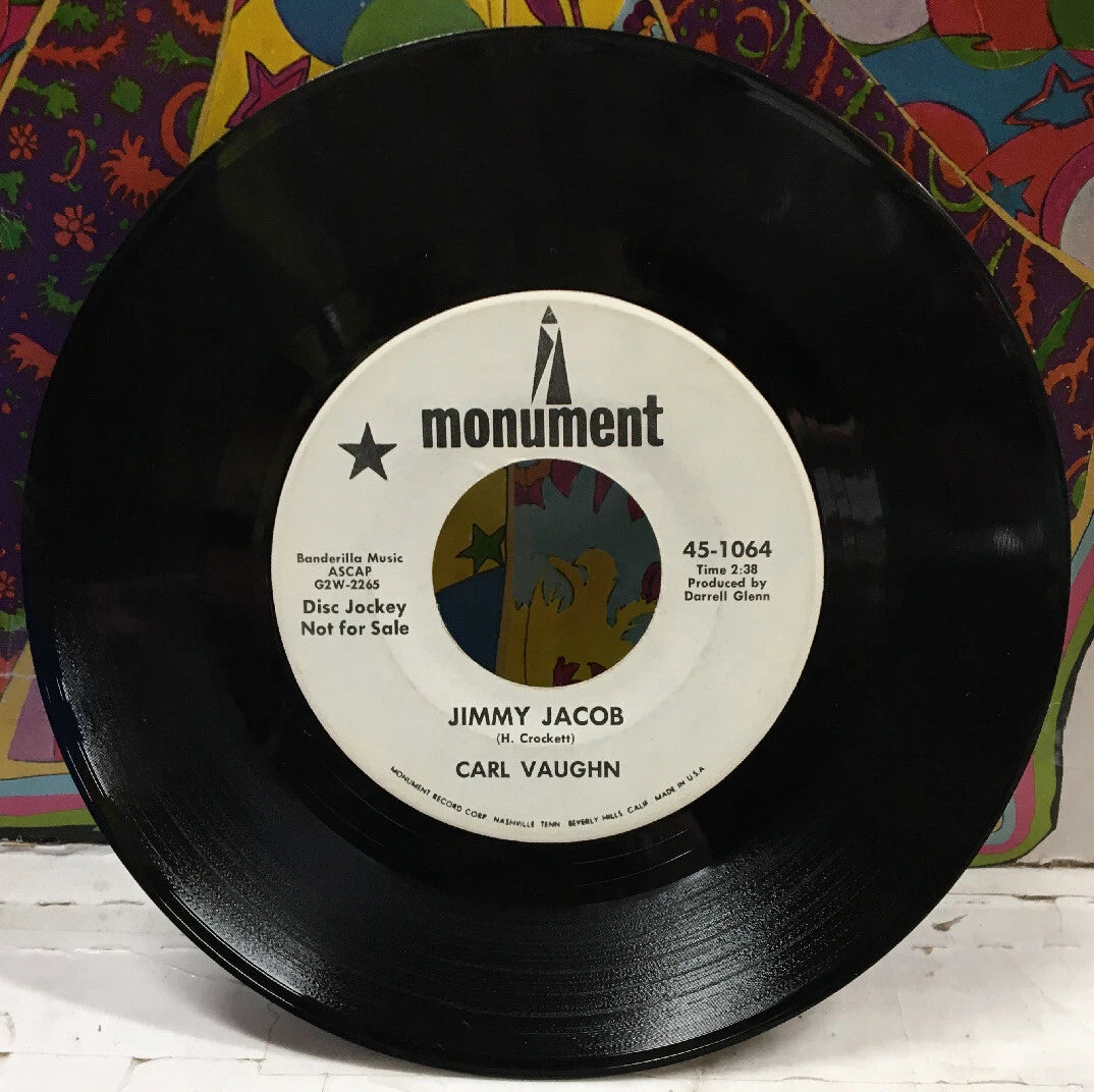 Carl Vaughn Jimmy Jacob Promo 7” 45-1064