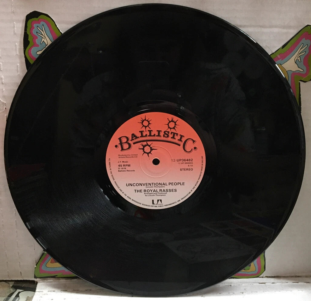 The Royal Rasses Unconventional People 12” UK Import Record 12-UP36482