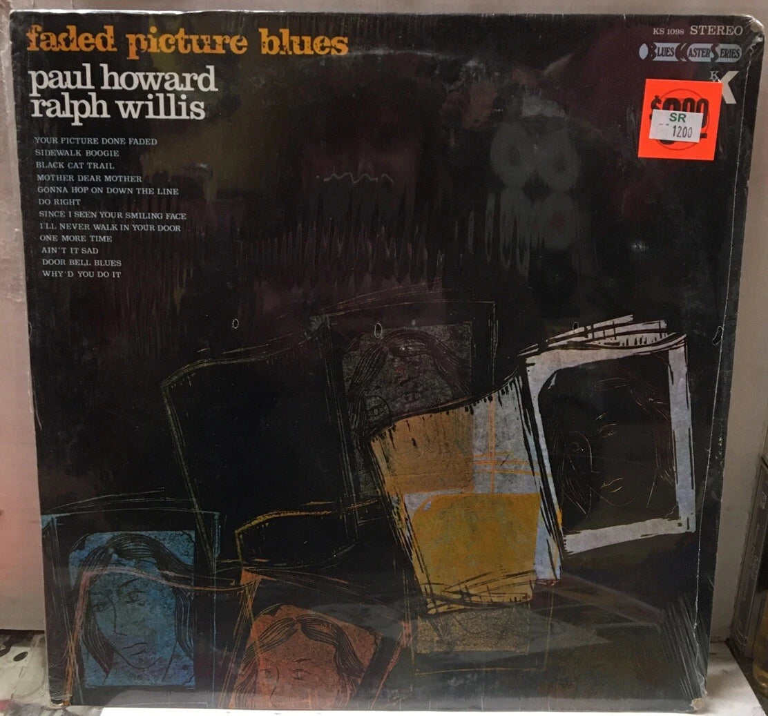 Paul Howard & Ralph Willis Faded Picture Blues Sealed Record
