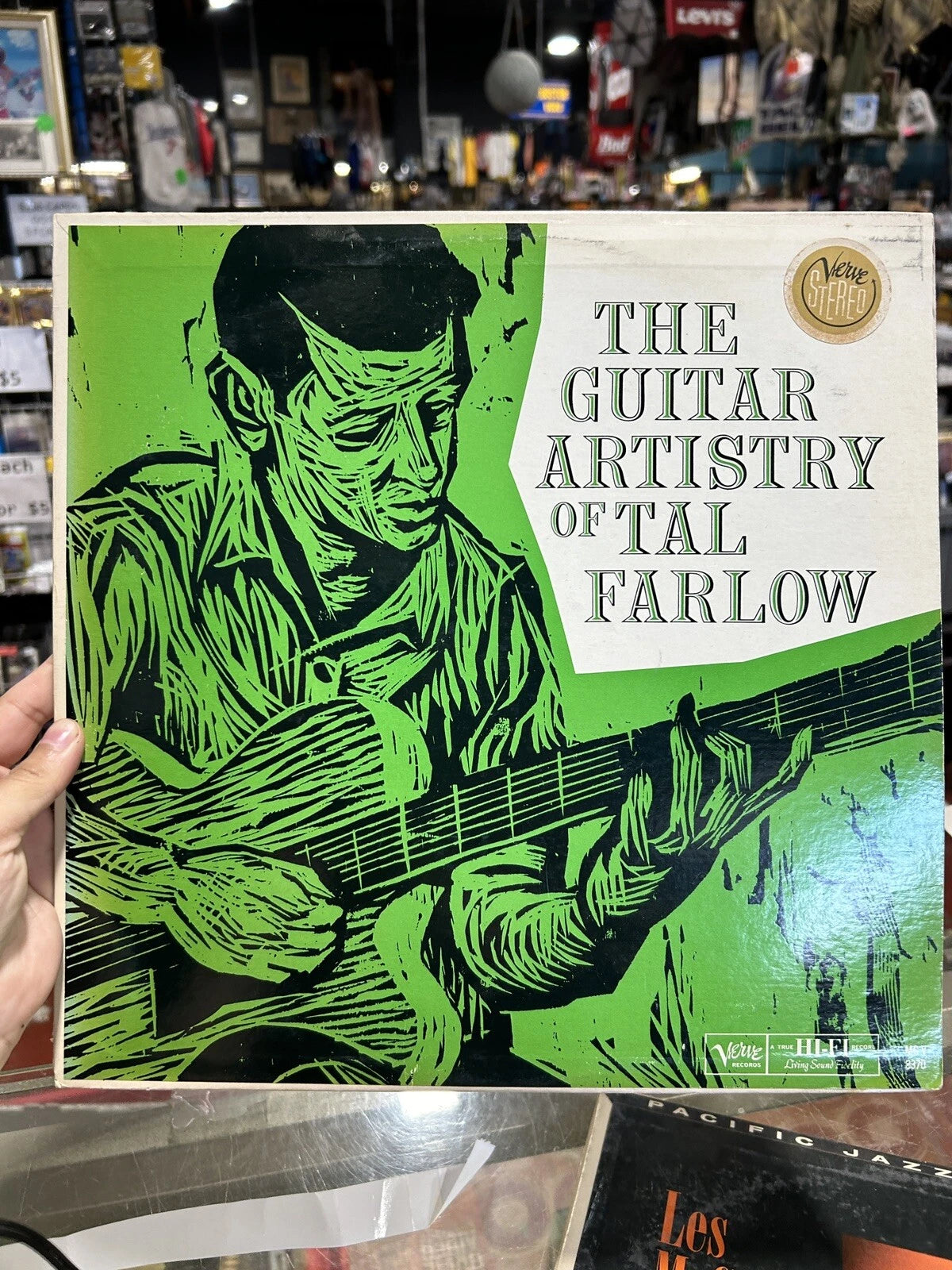 Tal Farlow – The Guitar Artistry Of Tal Farlow record mg v 8370 vg++