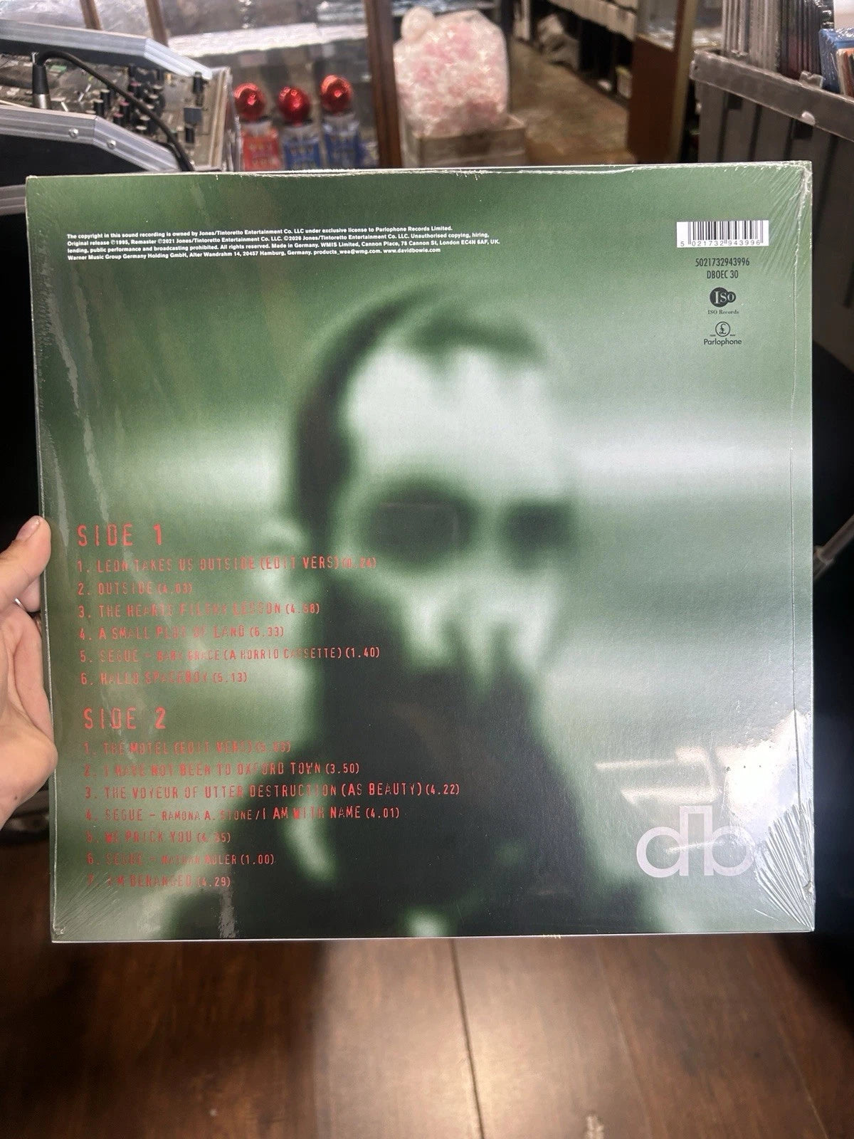 David Bowie - Excerpts From Outside New & Sealed RSD 2026