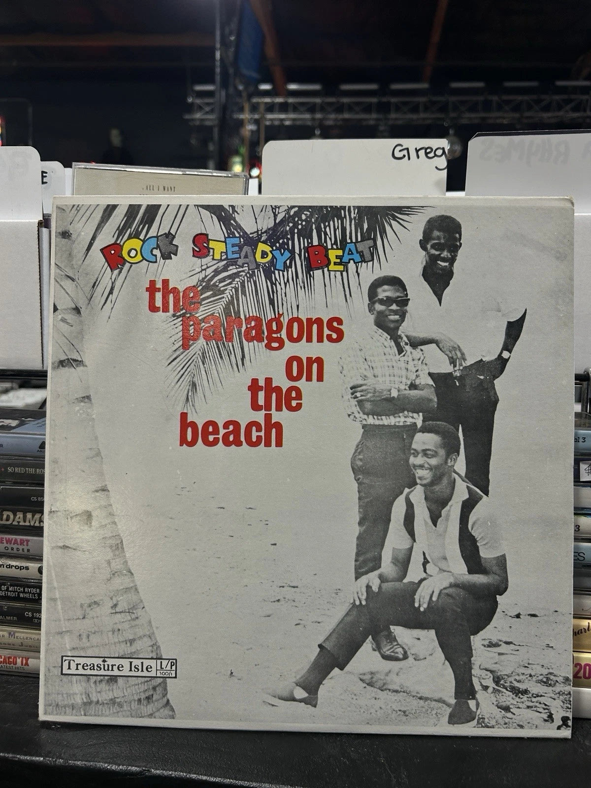 The Paragons - On The Beach (LP, Album) NM treasure isle