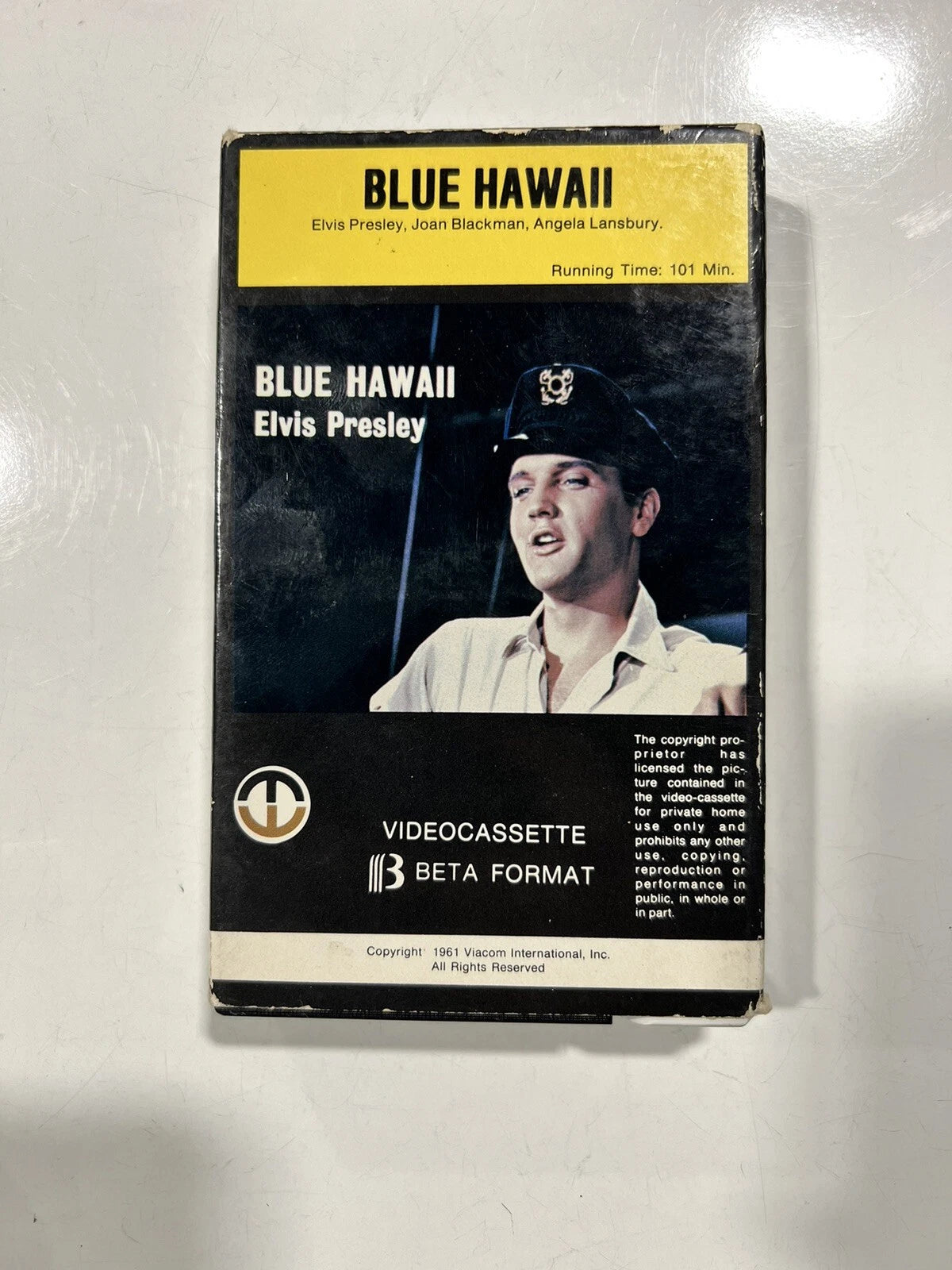 ELVIS PRESLEY 'BLUE HAWAII' ON RARE BETA FORMAT TAPE IN CONDITION