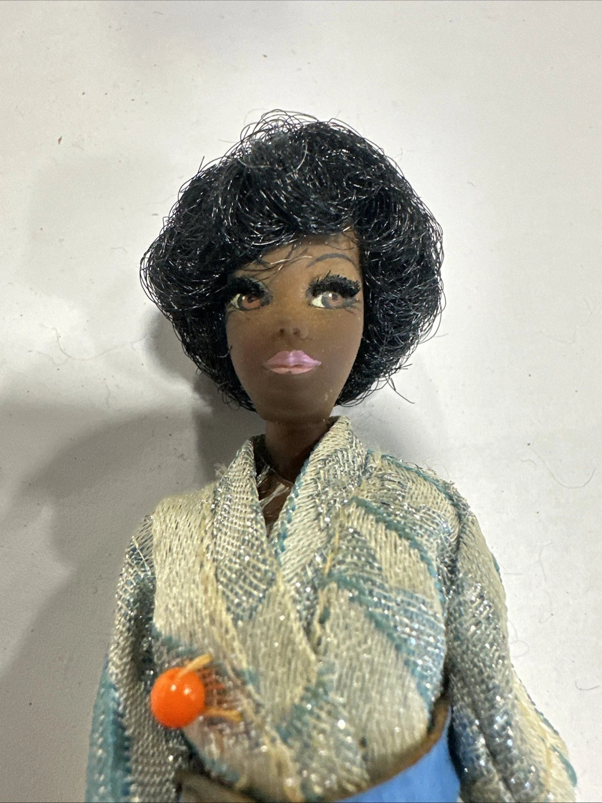 1970 Topper Dawn Doll Friend DALE black African American MOD vintage Hong Kong