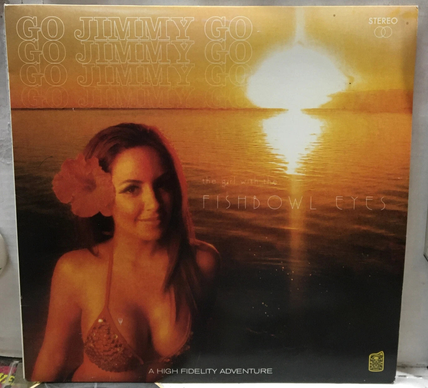 Go Jimmy Go Girl With The Fishbowl Eyes Record SIWI-052 Clear Yellow Vinyl