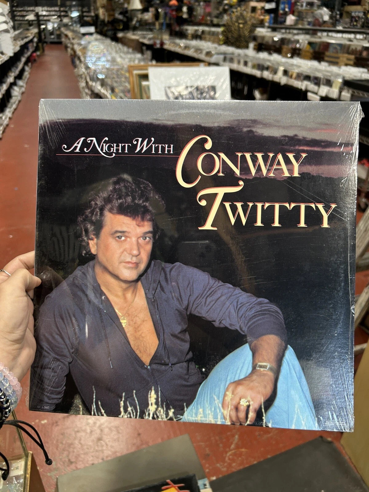 Conway Twitty A Night With Conway Twitty MCA 1986 LP Vinyl Record Sealed
