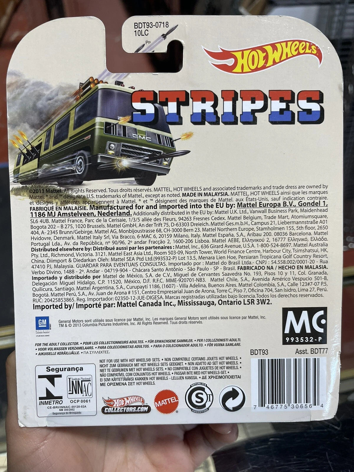 Hot Wheels Stripes GMC Motorhome