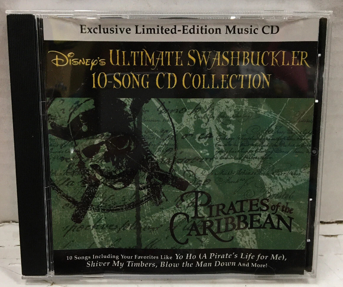 Pirates Of The Caribbean Ultimate Swashbuckler 10-Song CD Collection