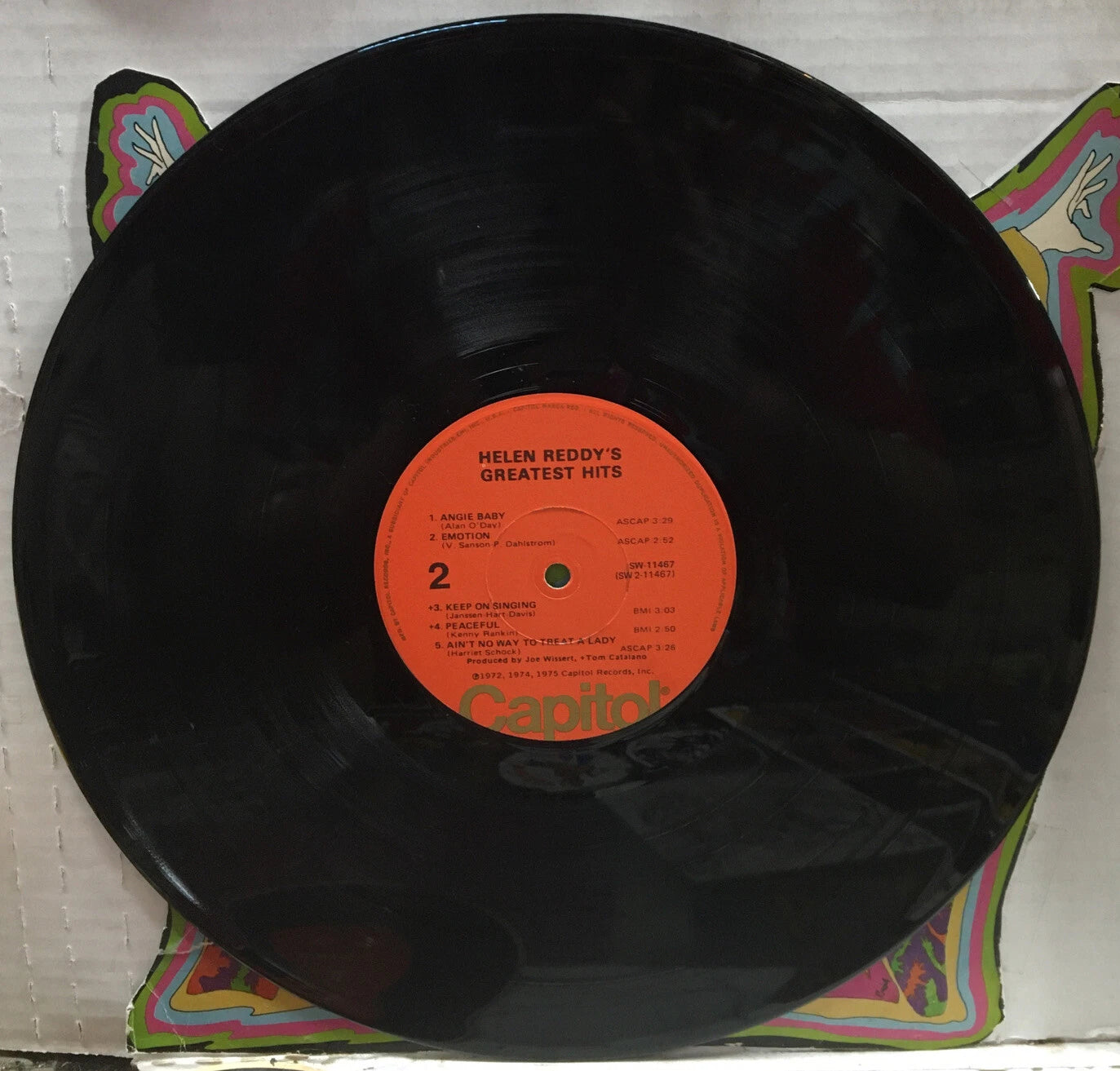 Helen Reddy’s Greatest Hits Record