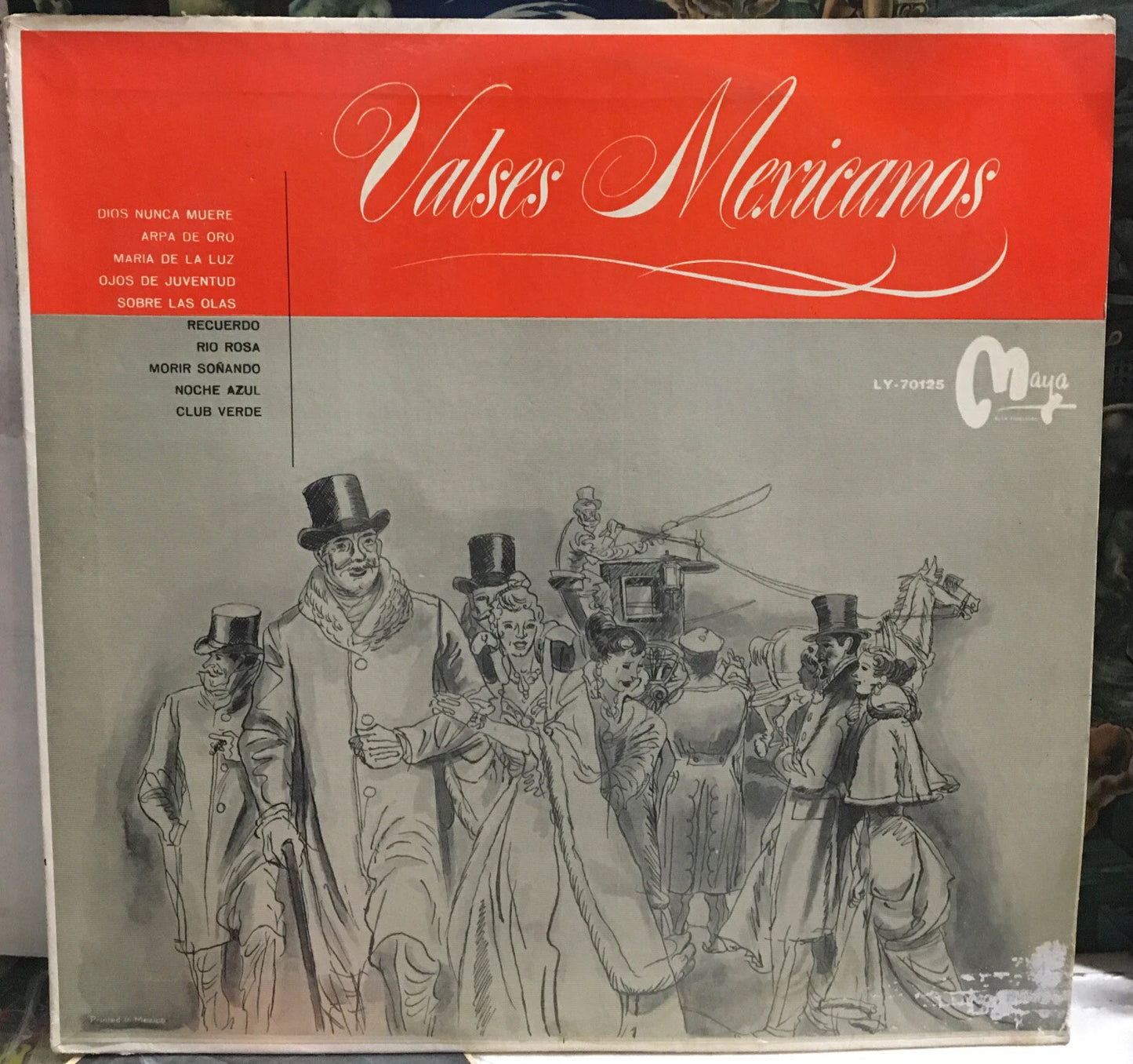 Cuarteto Tellez Oropeza Valses Mexicanos Mexico Record LY-70125