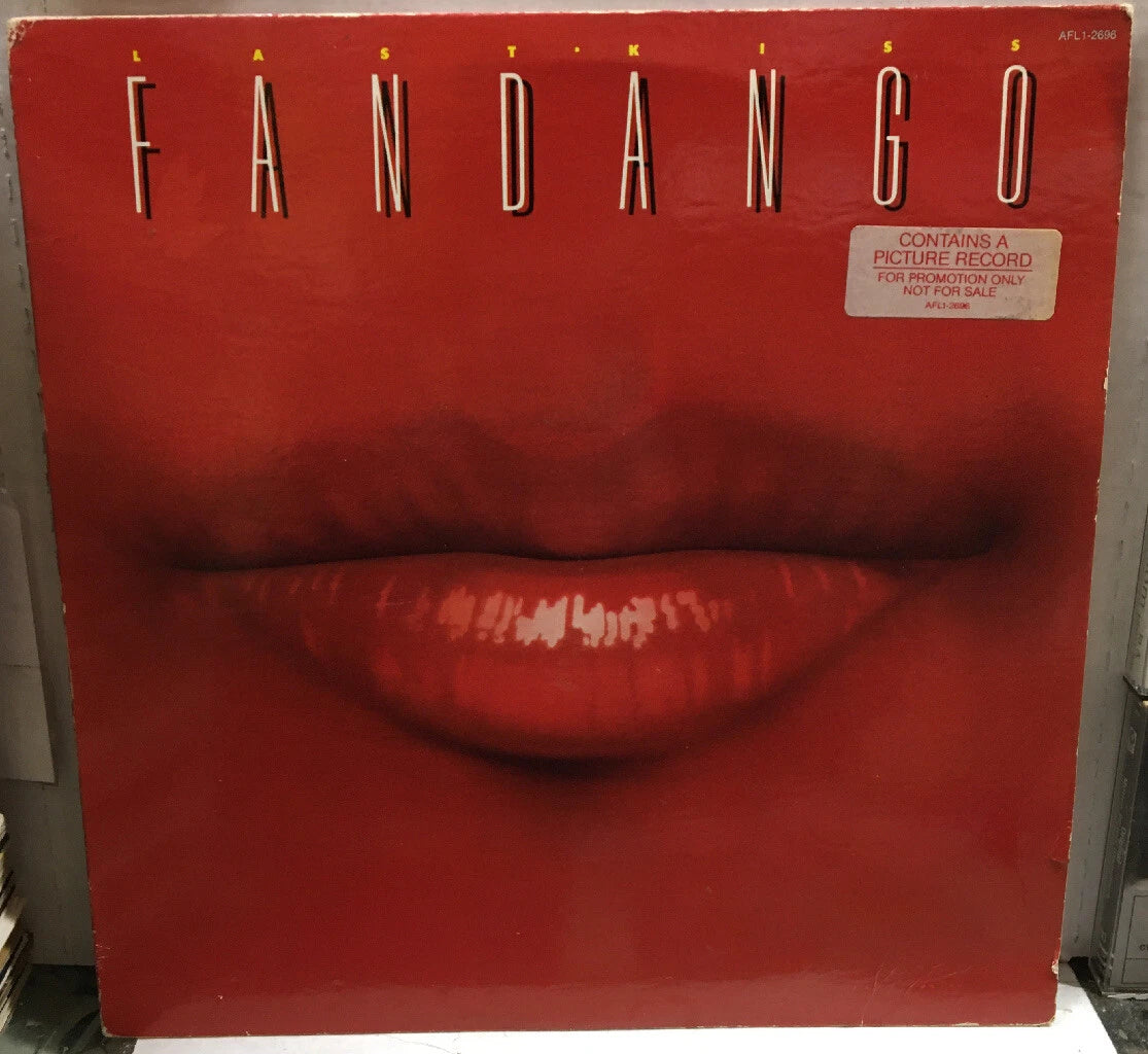 Fandango Last Kiss Picture Promo Picture Record AFL1-2696