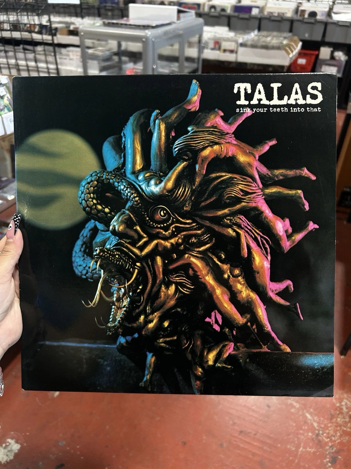 TALAS - Sink Your Teeth Into That Vinyl LP 1982 - First Press. NM